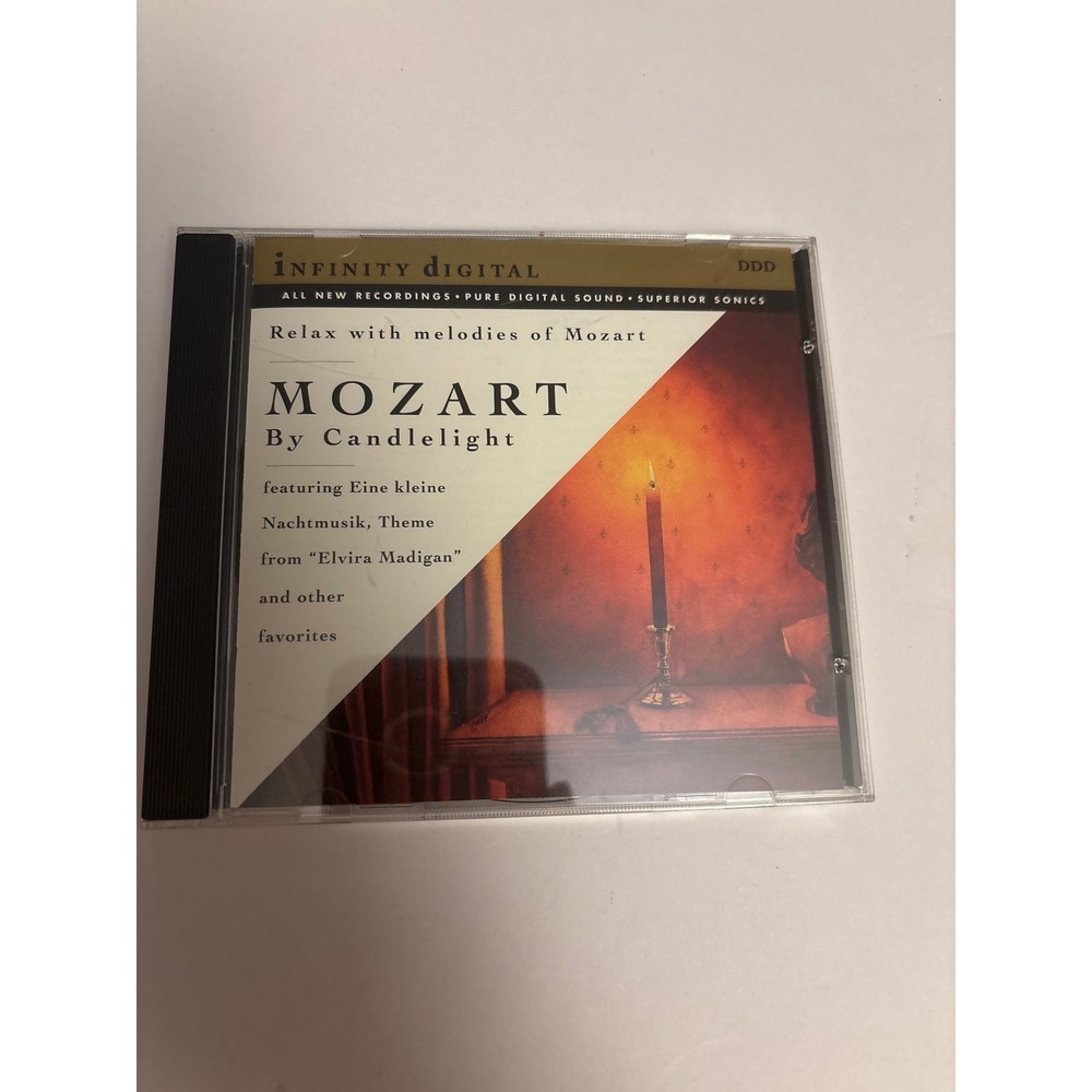 Mozart By Candlelight CD Relax with Melodies of Mozart